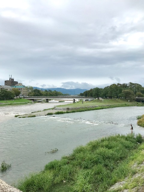 京都　賀茂川